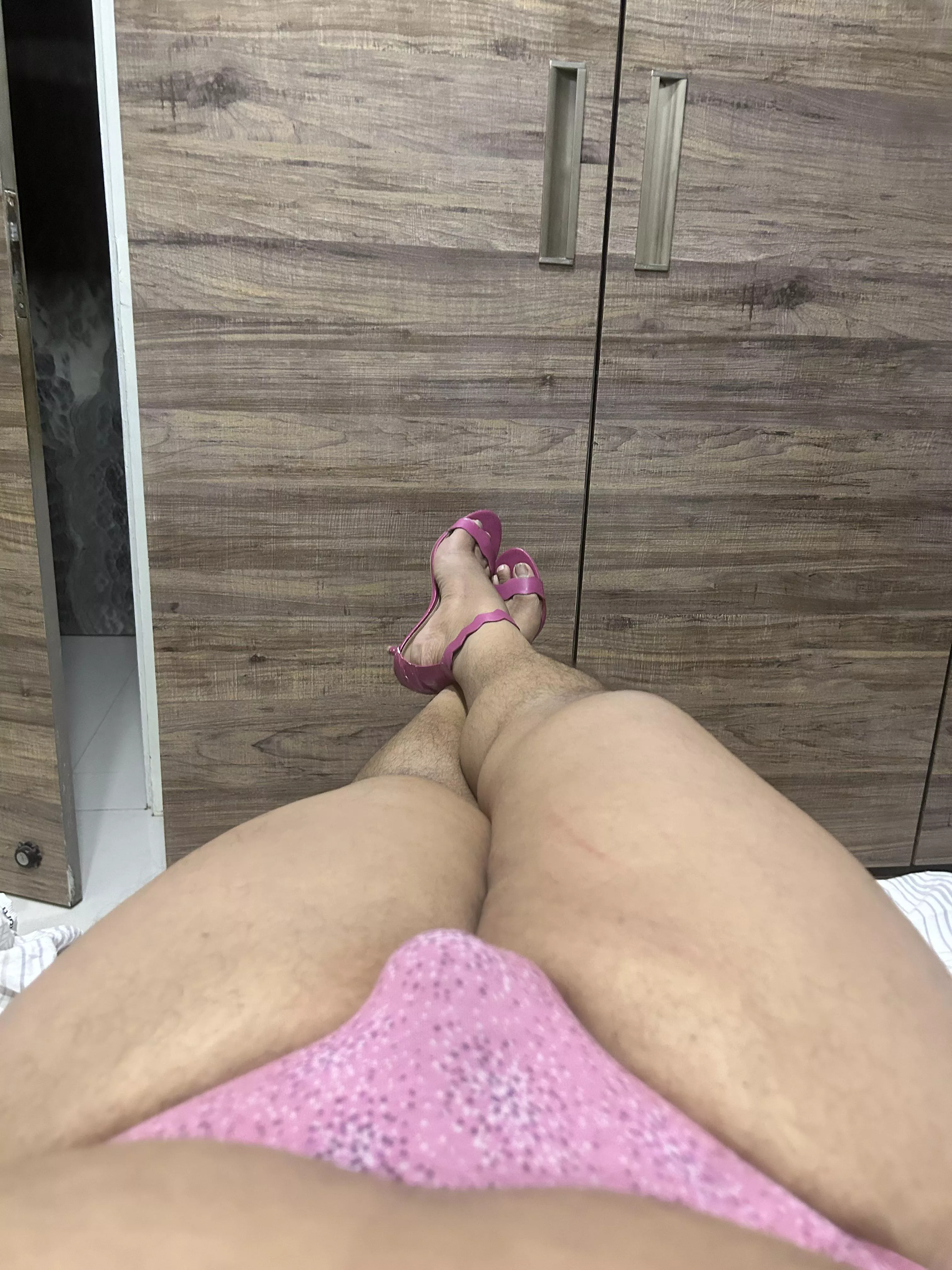 Do u like my new heels?