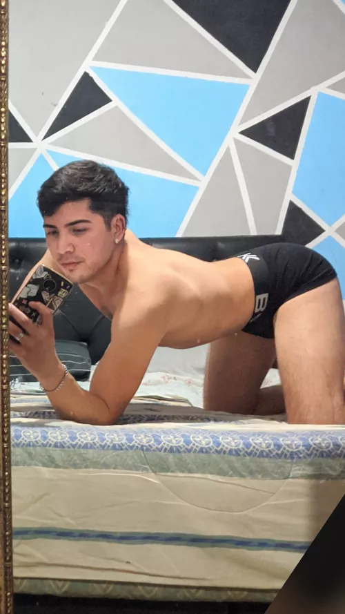 Does daddy approve of this pose?