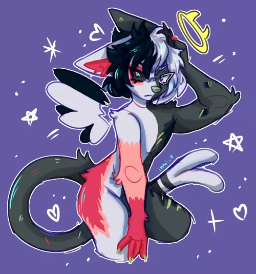 Doodle from an OC of mine (art by me)