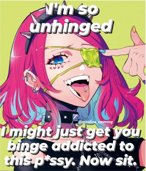 Downbad Ms.Alice hours.💜✨ it's just a meme