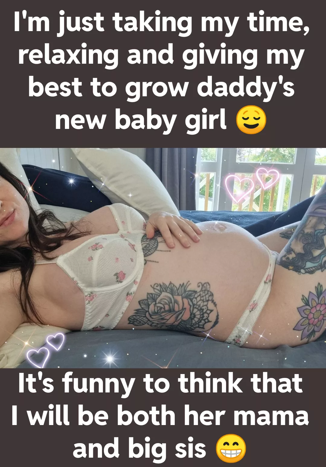 [F/D] Taking my time, relaxing and growing my baby sis 😌