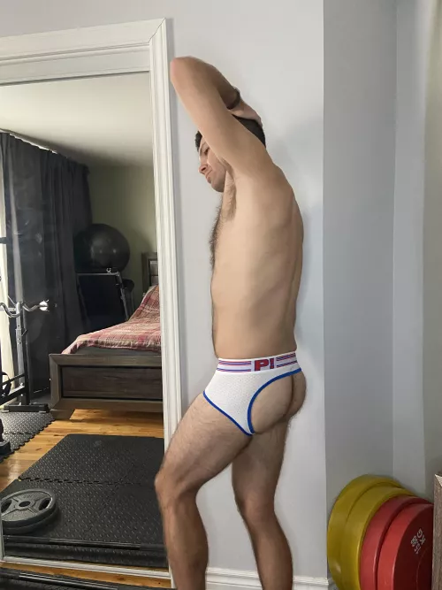 Feeling sexy this morning 😛