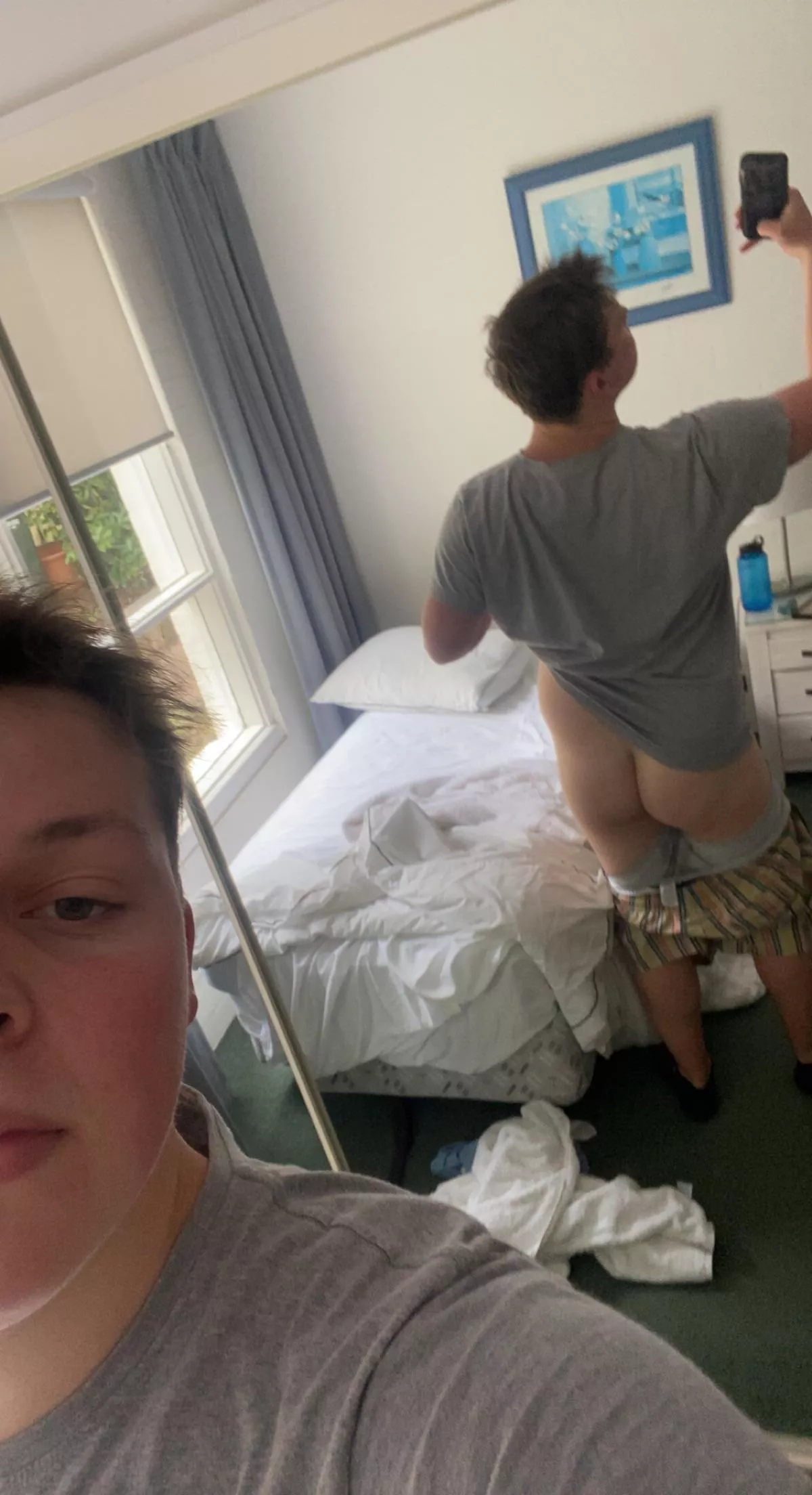 Getting undressed how’s my ass?