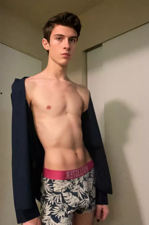 Help me finish undressing?