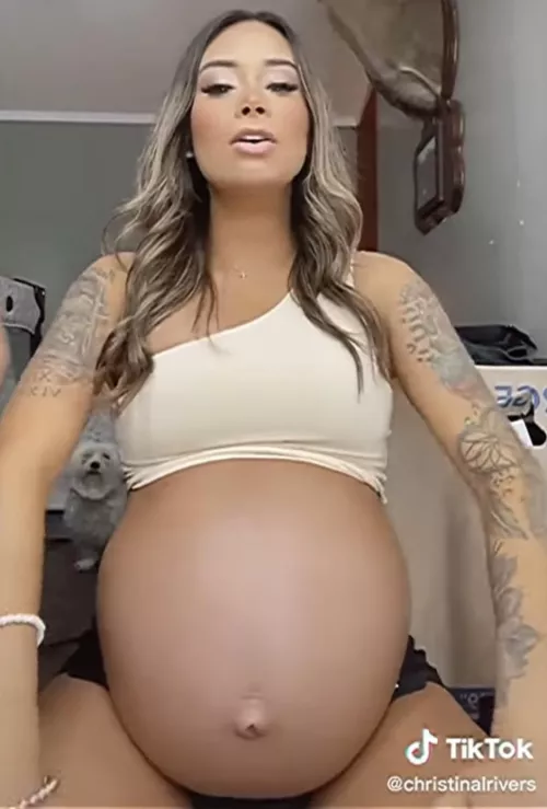 Her partying days are over!