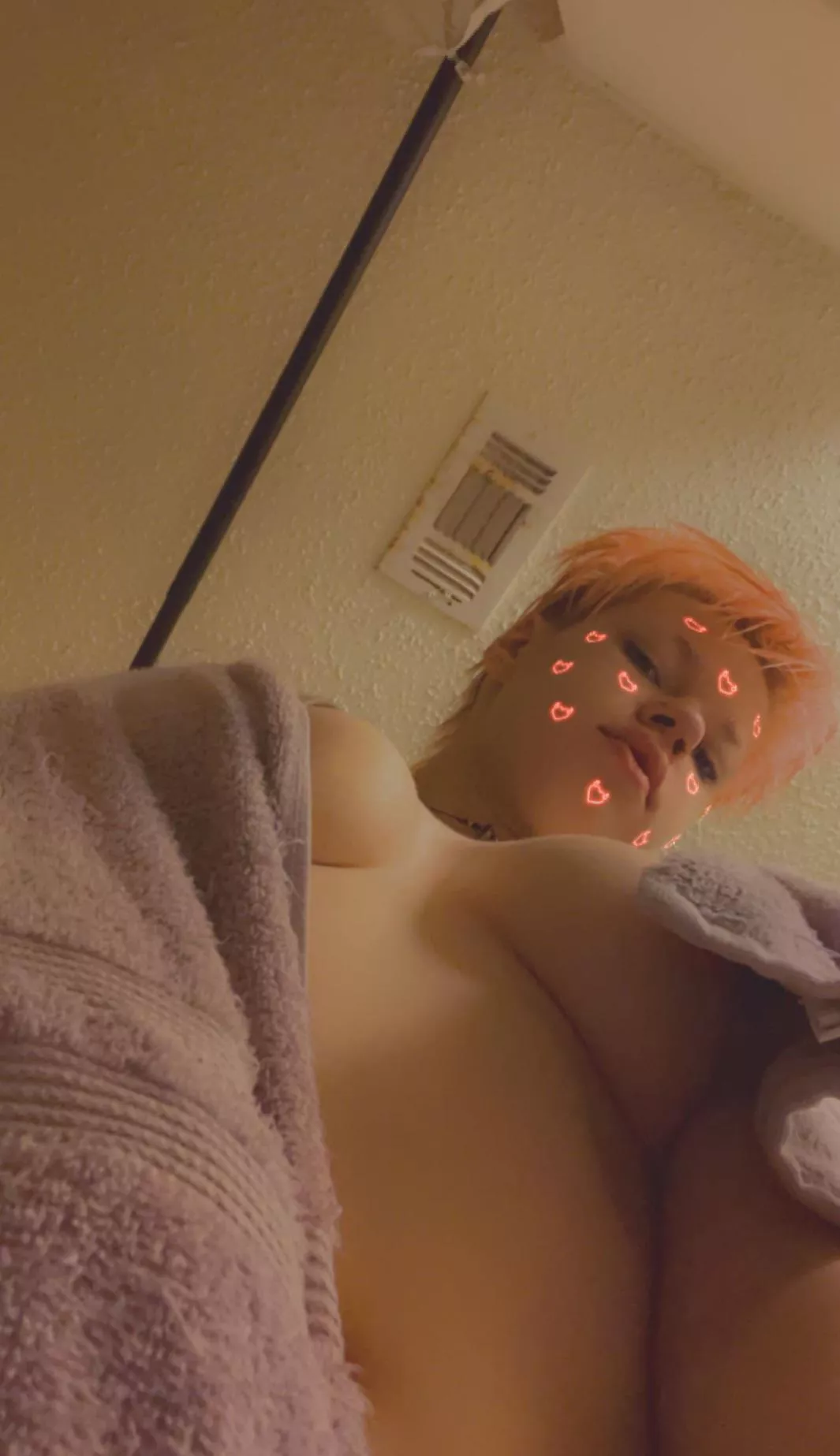 hey my eyes are up here you lil pervert💞