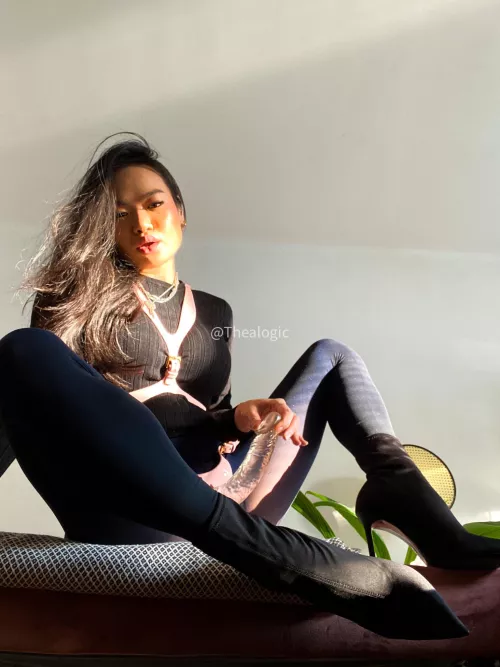 I come to your office wearing a strapon under my coat. What do you do?