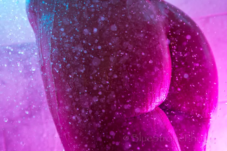 I love capturing 'shower shots'