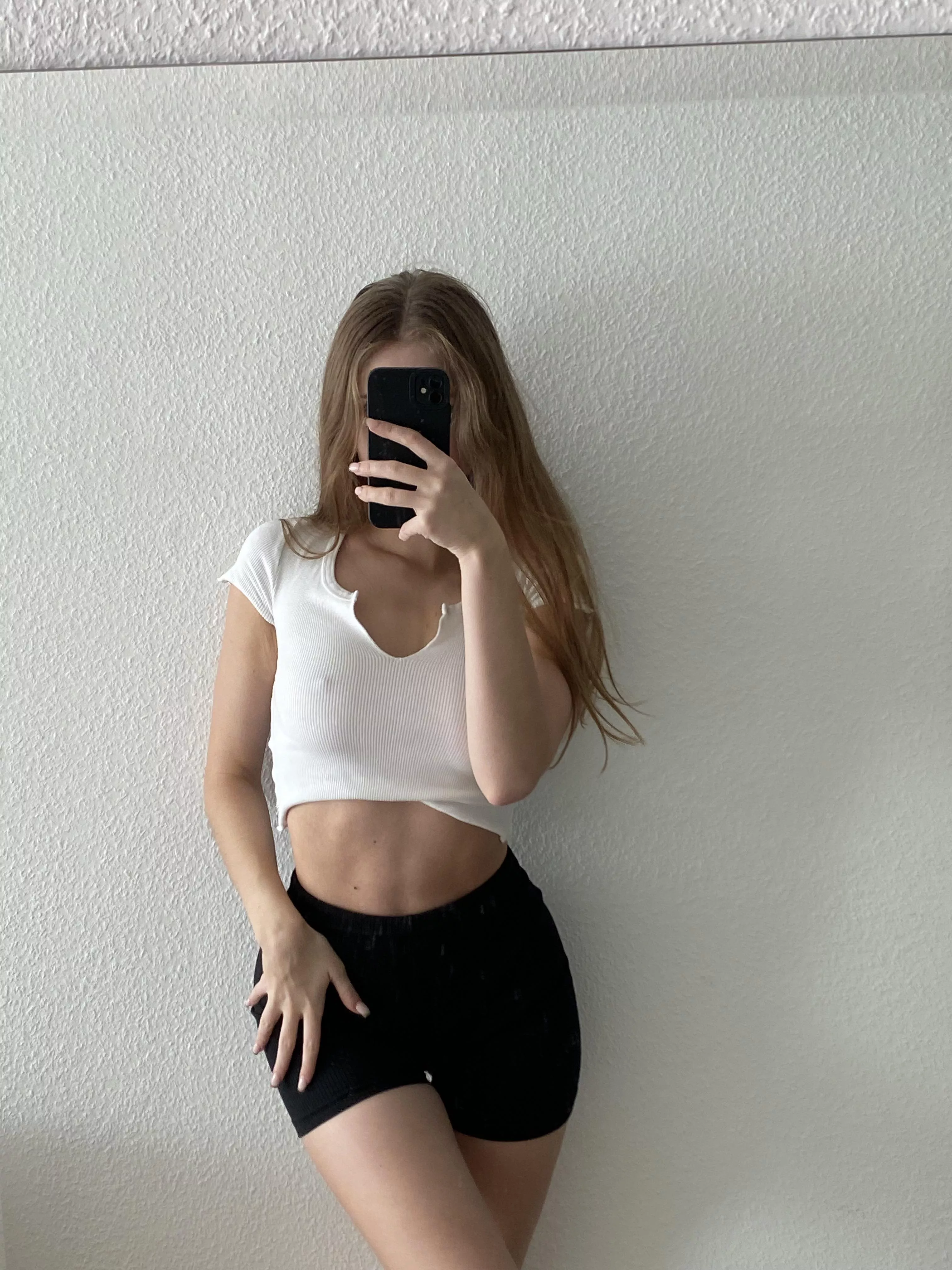 I wear this so that you do not see the wet