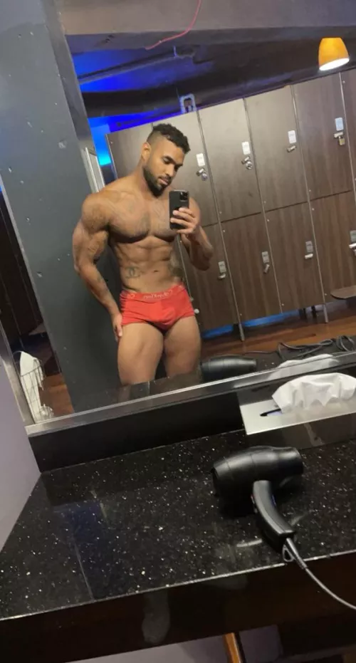 If you saw me in the locker room would you say something to me?