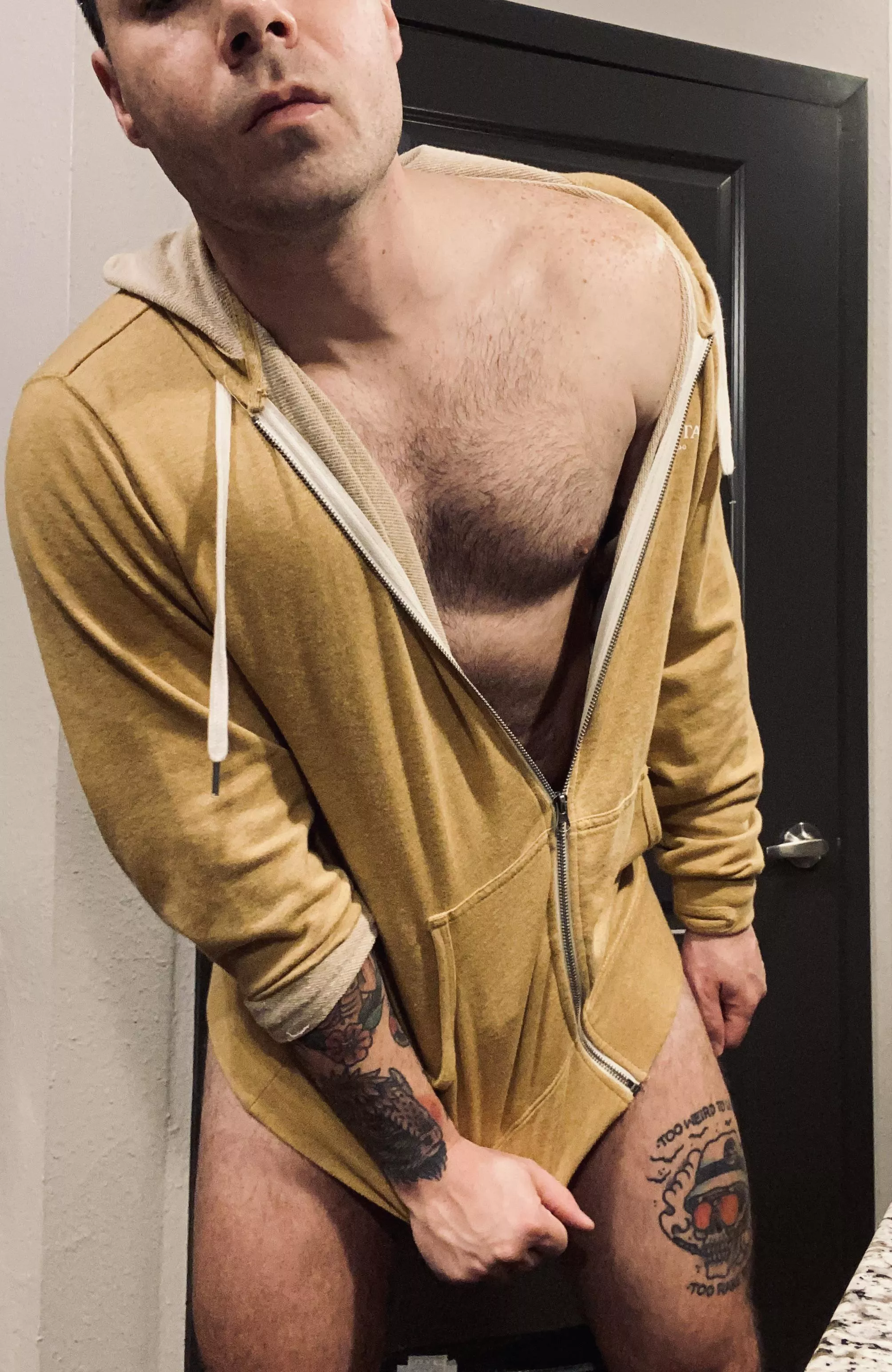 I’ll definitely let you steal my hoodie, but you have to give it back.