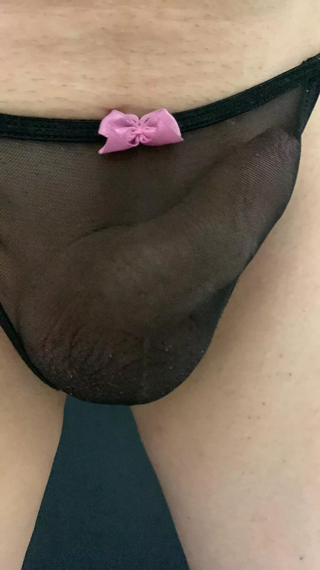 I’m still soft in my panties but getting harder!