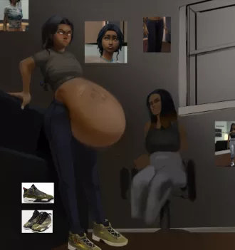 {Image} The bully sister wip (Art by luiz) [Oral vore f/f]