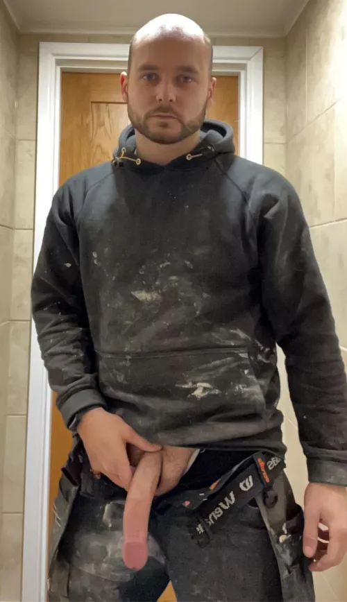 Is a huge dick tradesman your type?