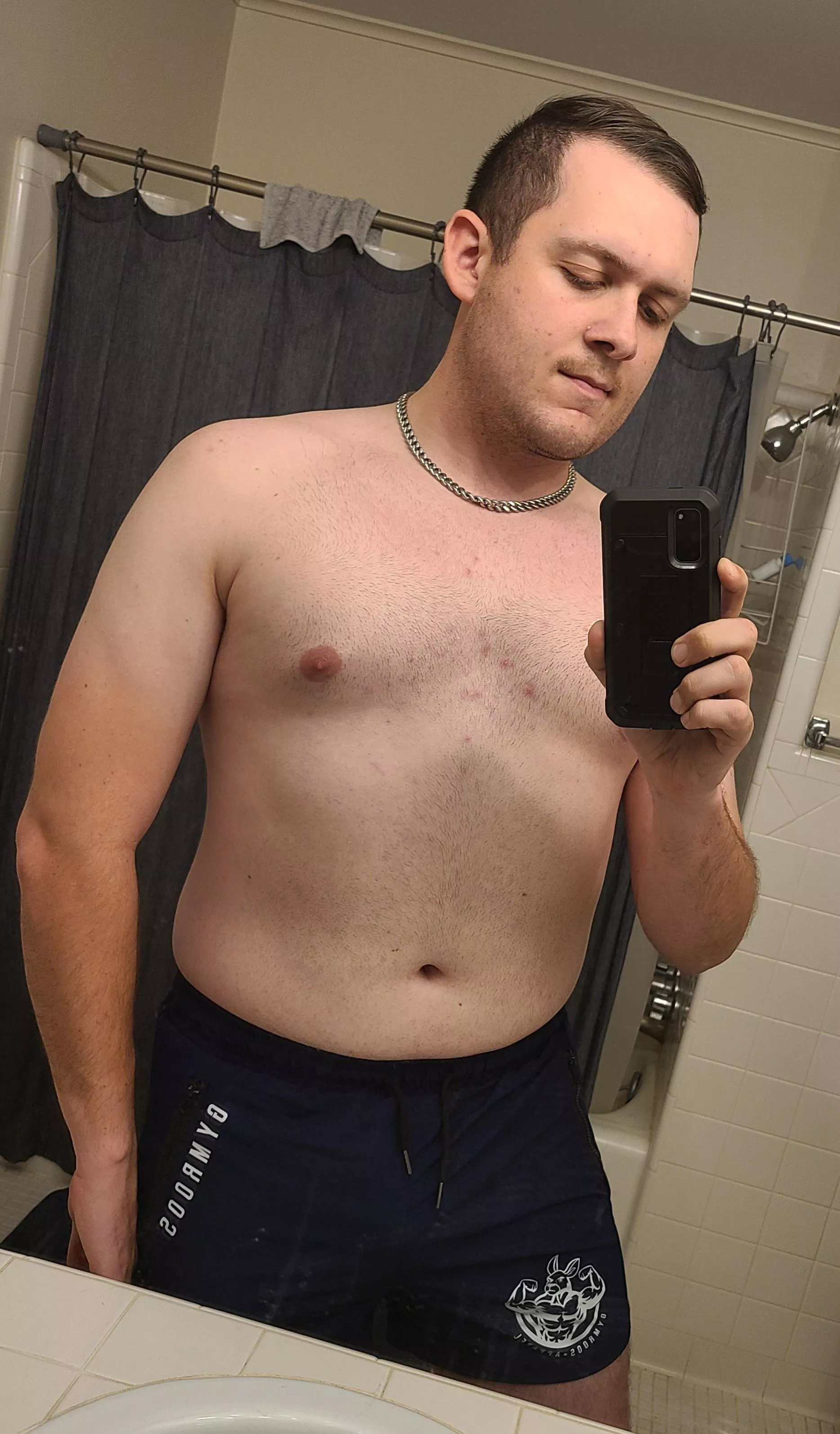 It's hard to not be self-conscious about my body. I just gotta keep telling myself it's worth the effort.