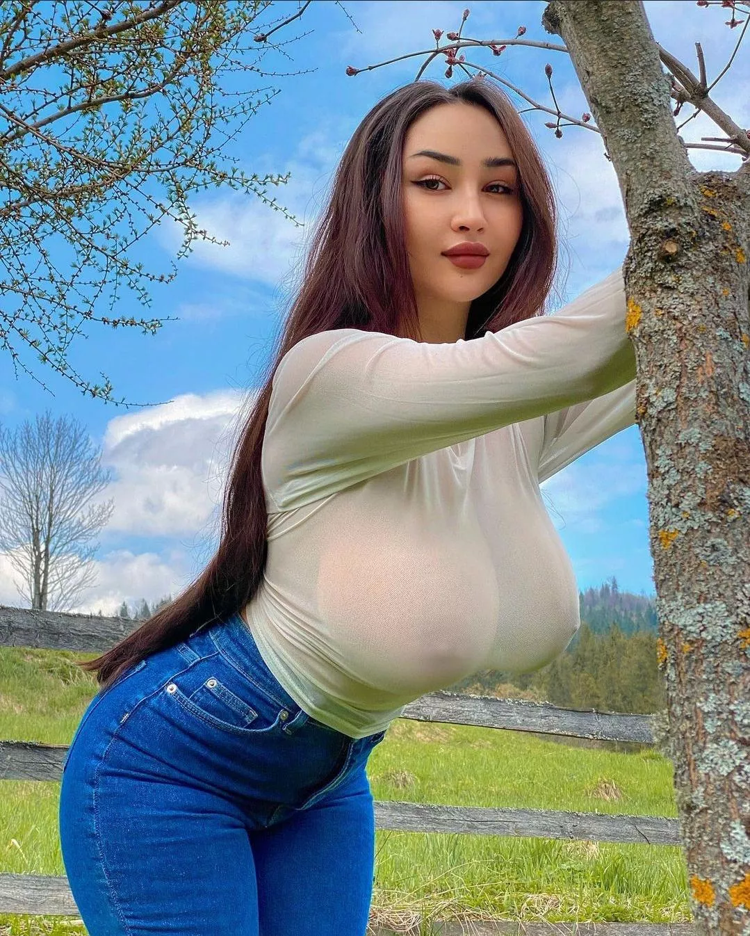 Jeans and long sleeves