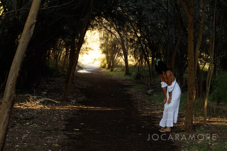 Just a quick flash in the public park!