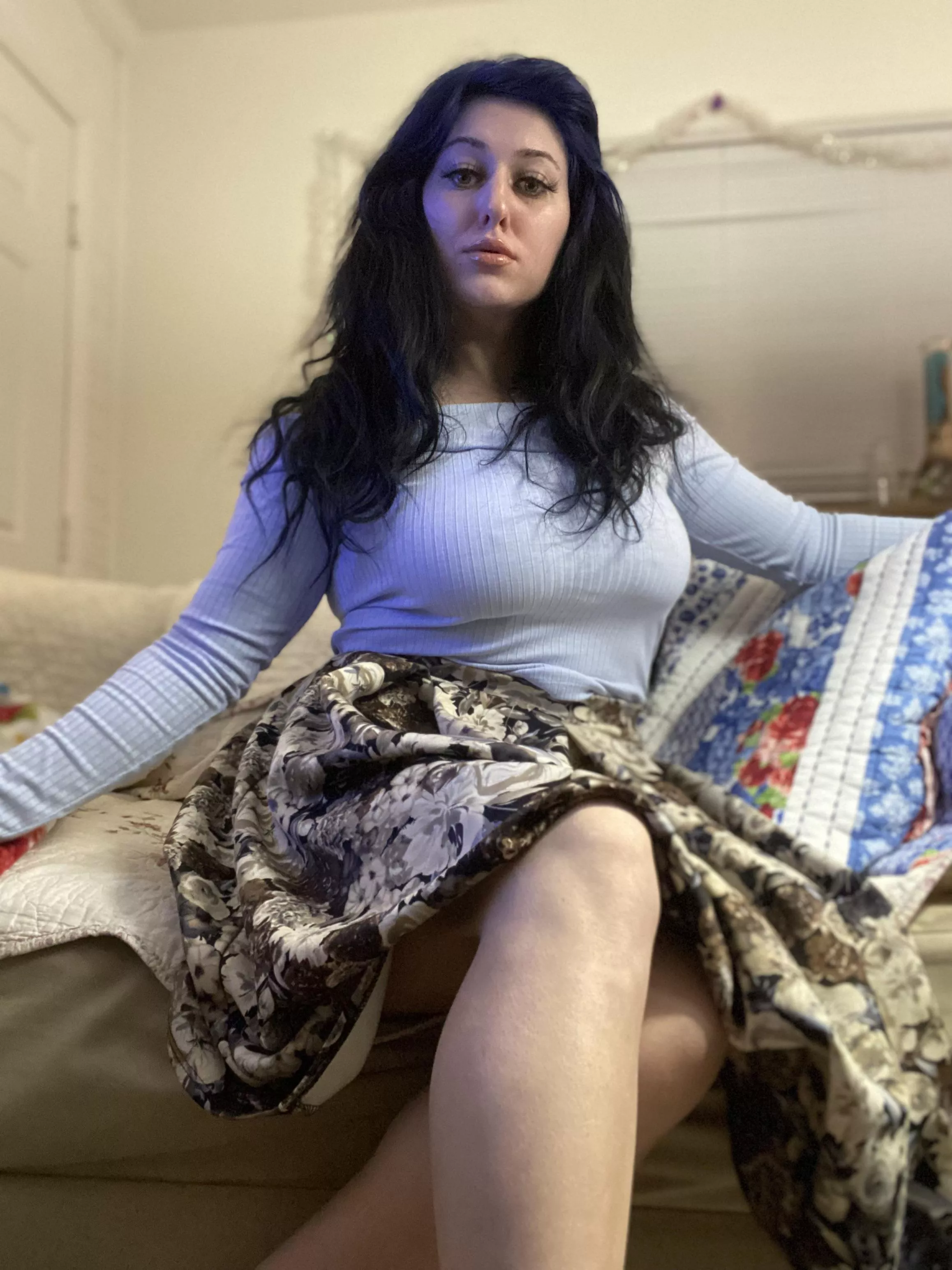 Light blue is perfect for showing off ;)