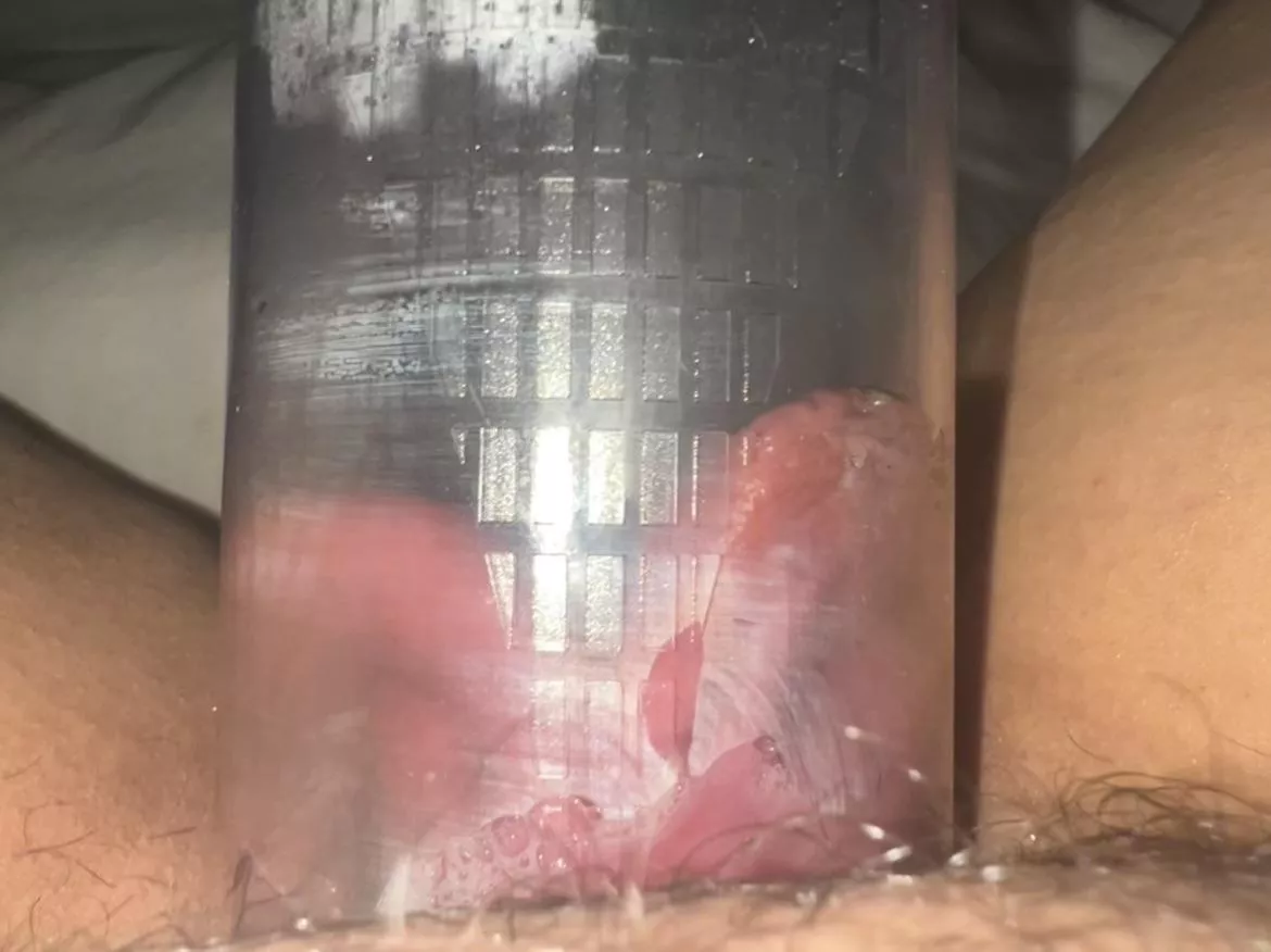 Love feeling the cylinder fill up