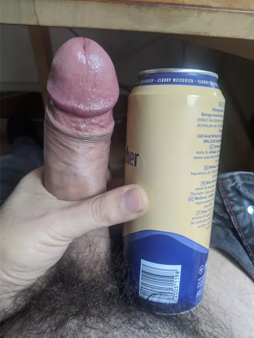 ME Vs 500ml beer can. Am I big enough?