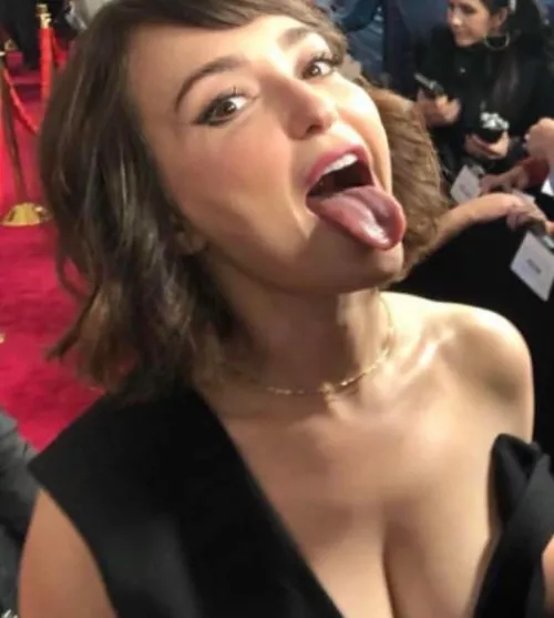 Milana Vayntrub giving you ideas?