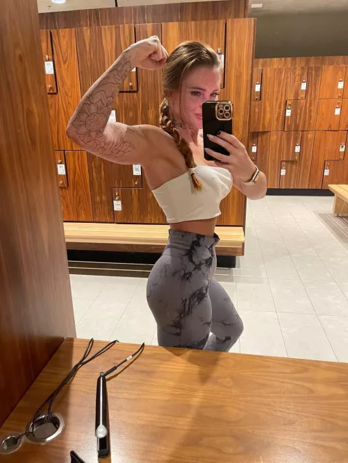 Post workout selfie 😌