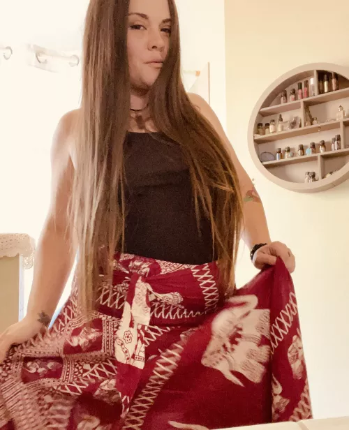 Red is for Christmas. [F]