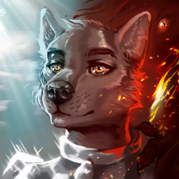 Ritter (art by me for the best Kira_Phoenix from FA! express comm like this for 20$, DM me:3)