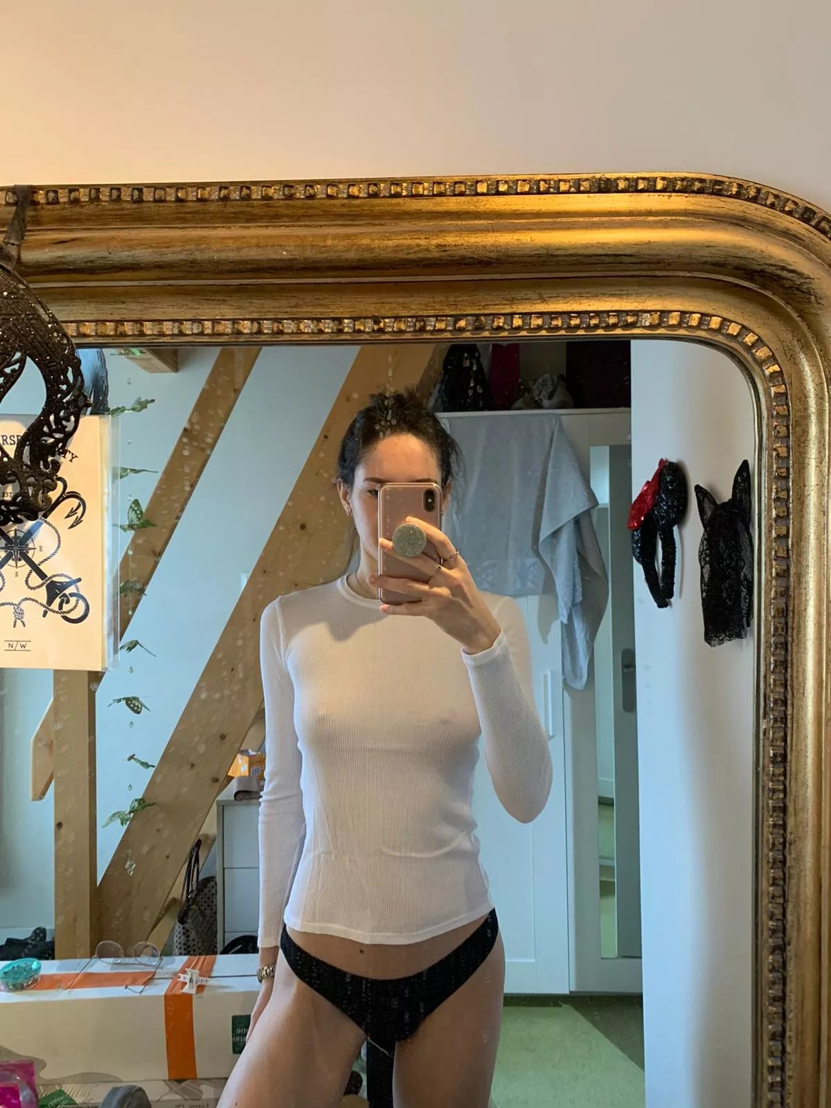 She sent me this to tell me that it was cold outside this morning.