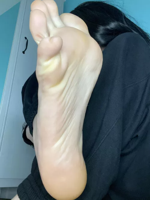 Smelly toe spread 🤤