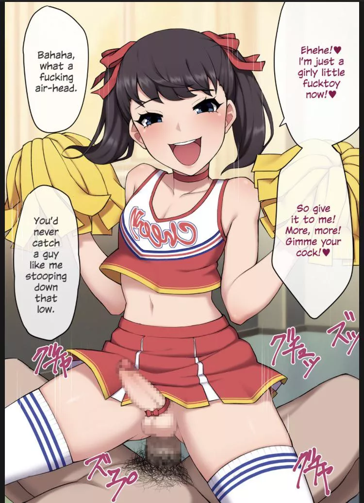 So what if this is the only reason i wanna be a cheerleader!