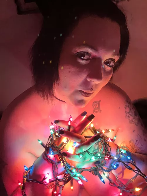 Tis the season to be played with while being tied up 🥵