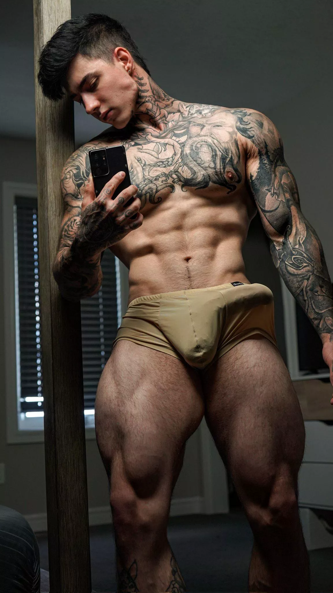 Wanna help me take these off?