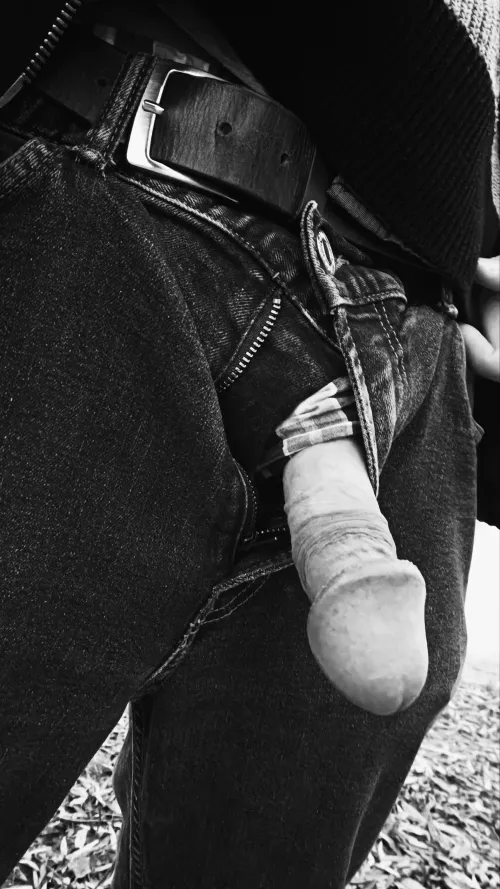 wanna taste my cock outdoor and get cought?