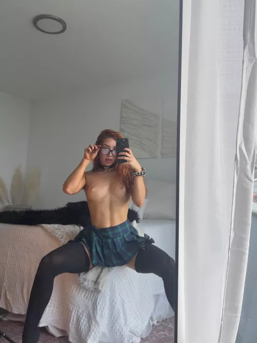 What’re the odds I’m wearing panties under the skirt…