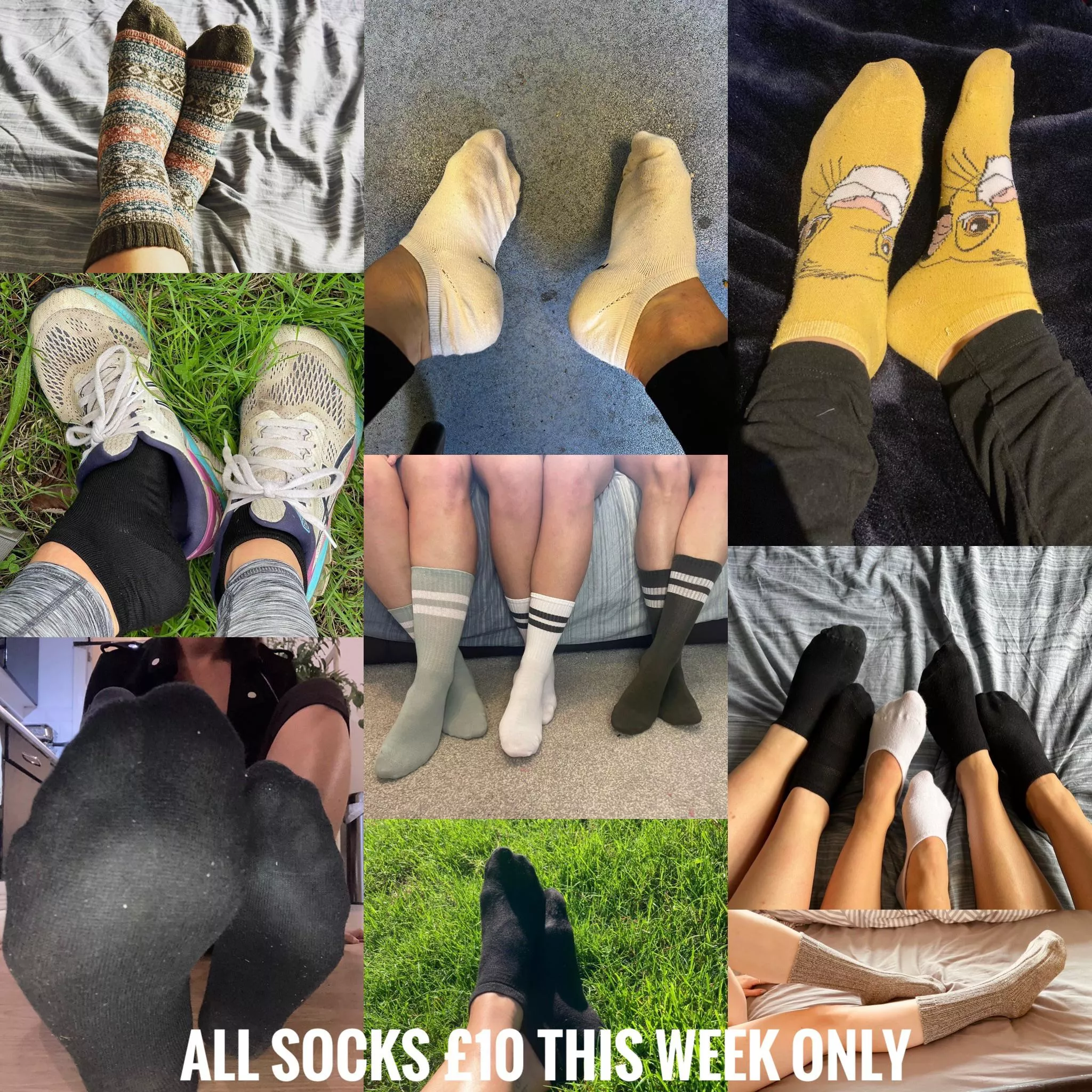 Who wants some socks for Christmas? 😛