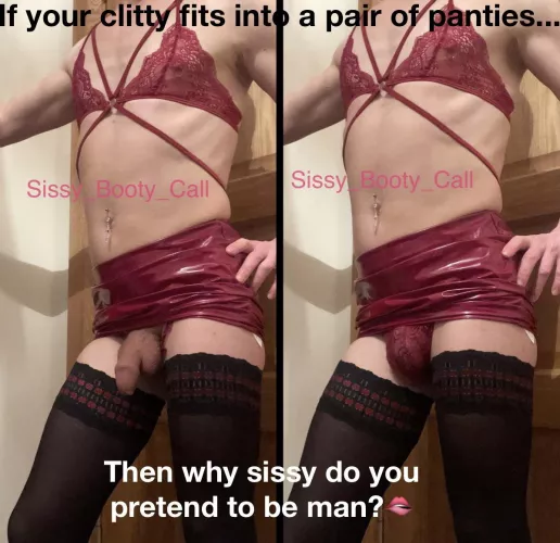 Why sissies should wear panties💁‍♀️
