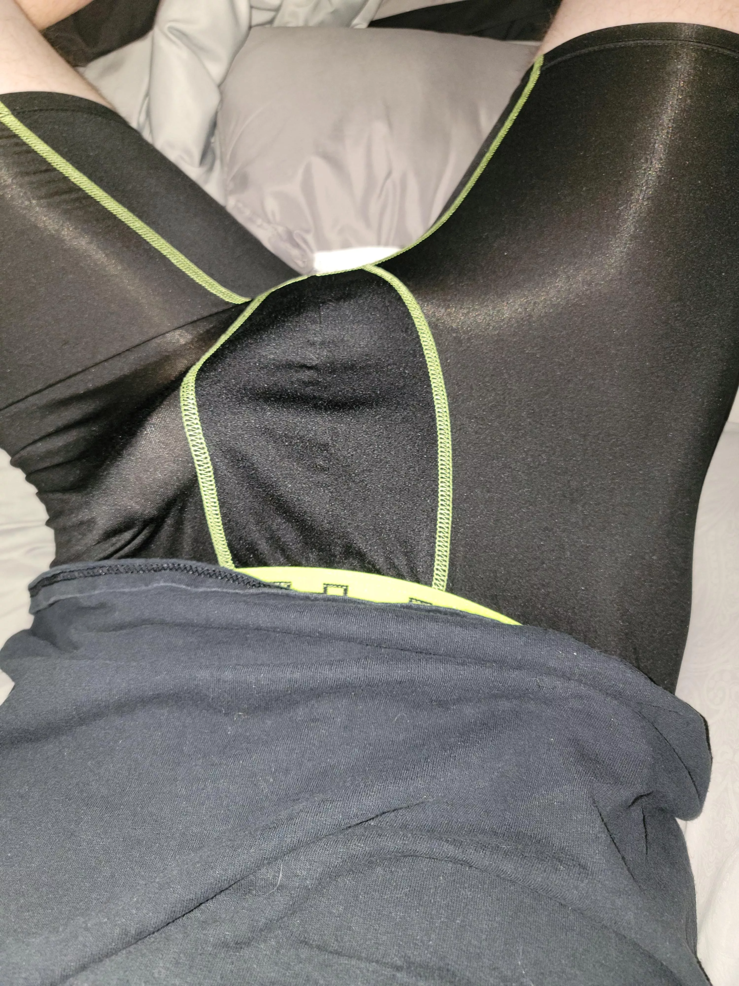 Wife got it all worked up but she isn't in the mood, so you get to enjoy it instead