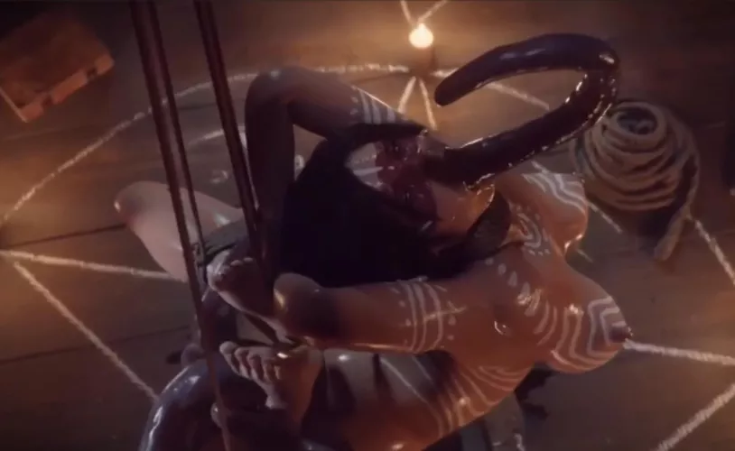 (WildeerStudio)Lara and the tentacles adventure