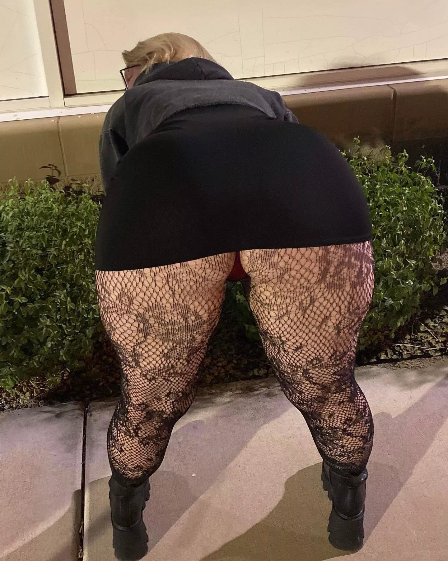 Would you like me to bend over for you?