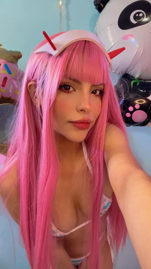 Zero two from Darlin in the franxx by Kasumi_gumi