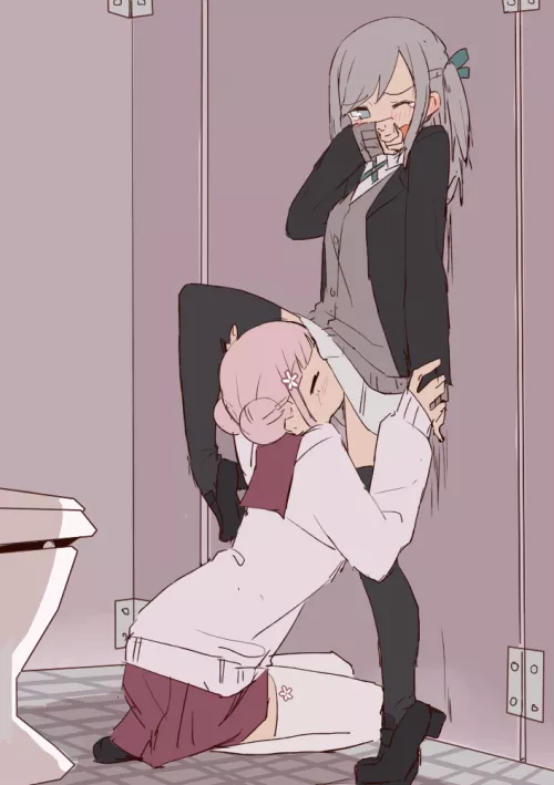 a quick bathroom break