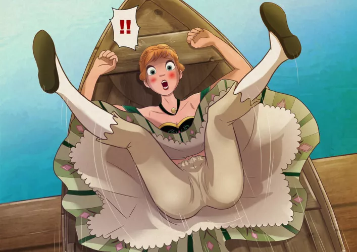 Accidental Anna's upskirt by TheFetishism