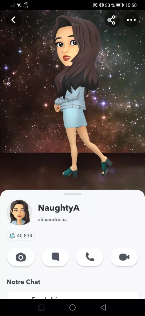 Add her, She's free 😍 Alexandria.ia