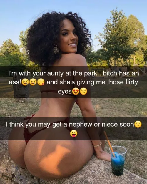 Aunty is giving your friend the flirty eyes