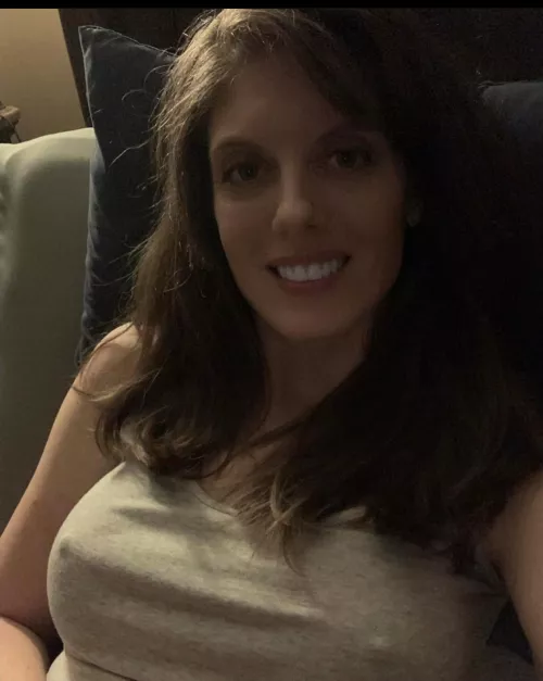 Braless on Friday morning