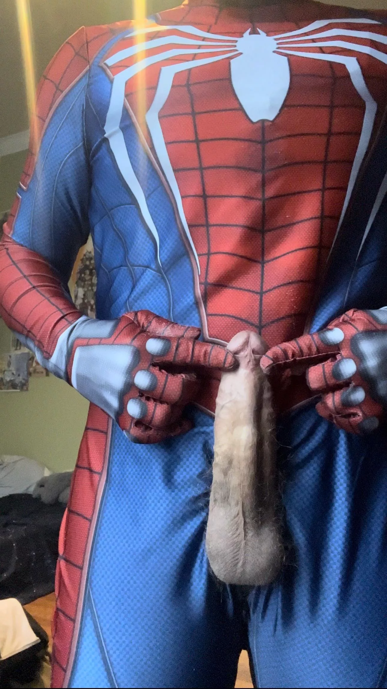 Can you handle Spider-Man’s big cock?