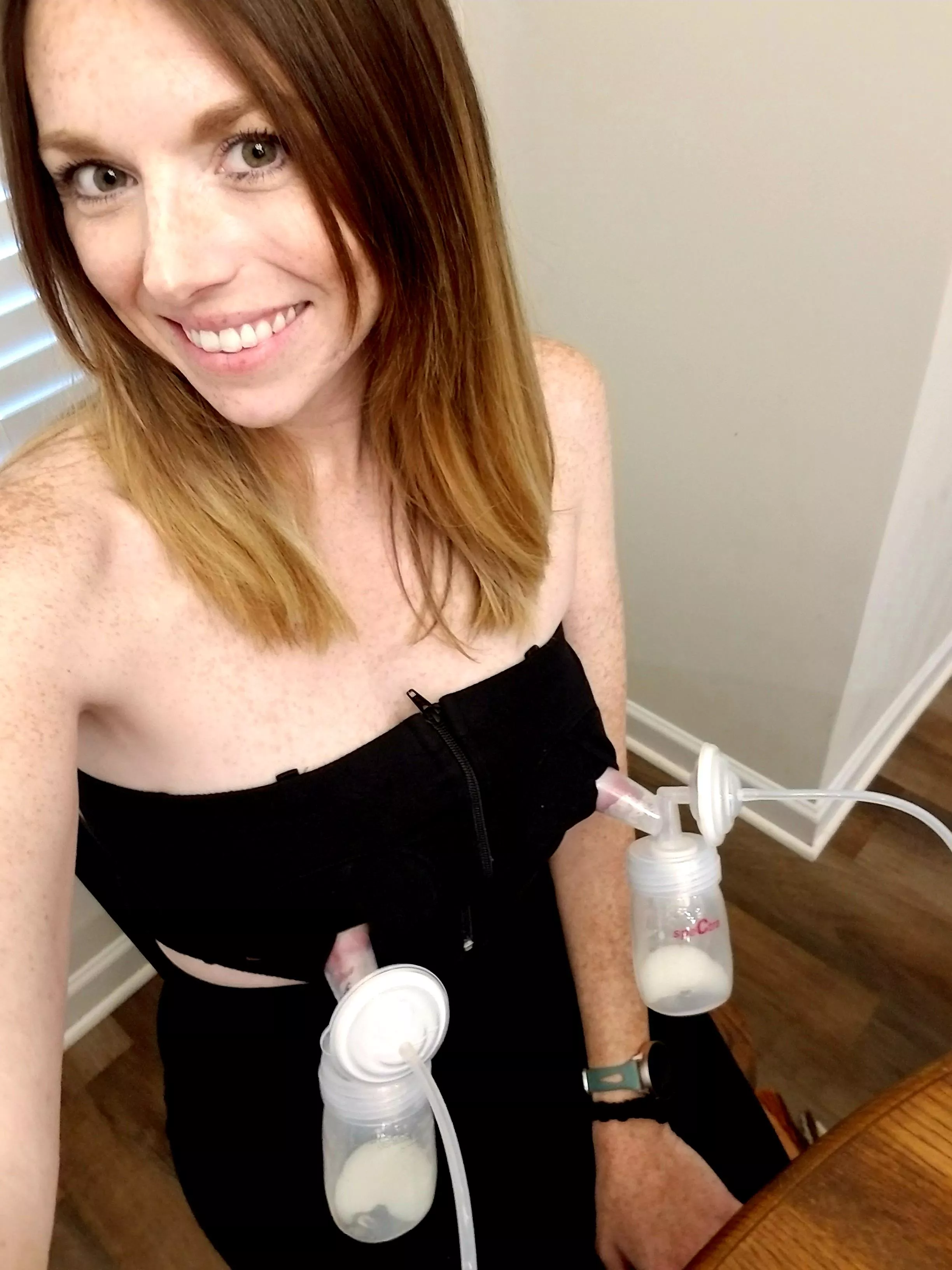 cum chat with me while I pump