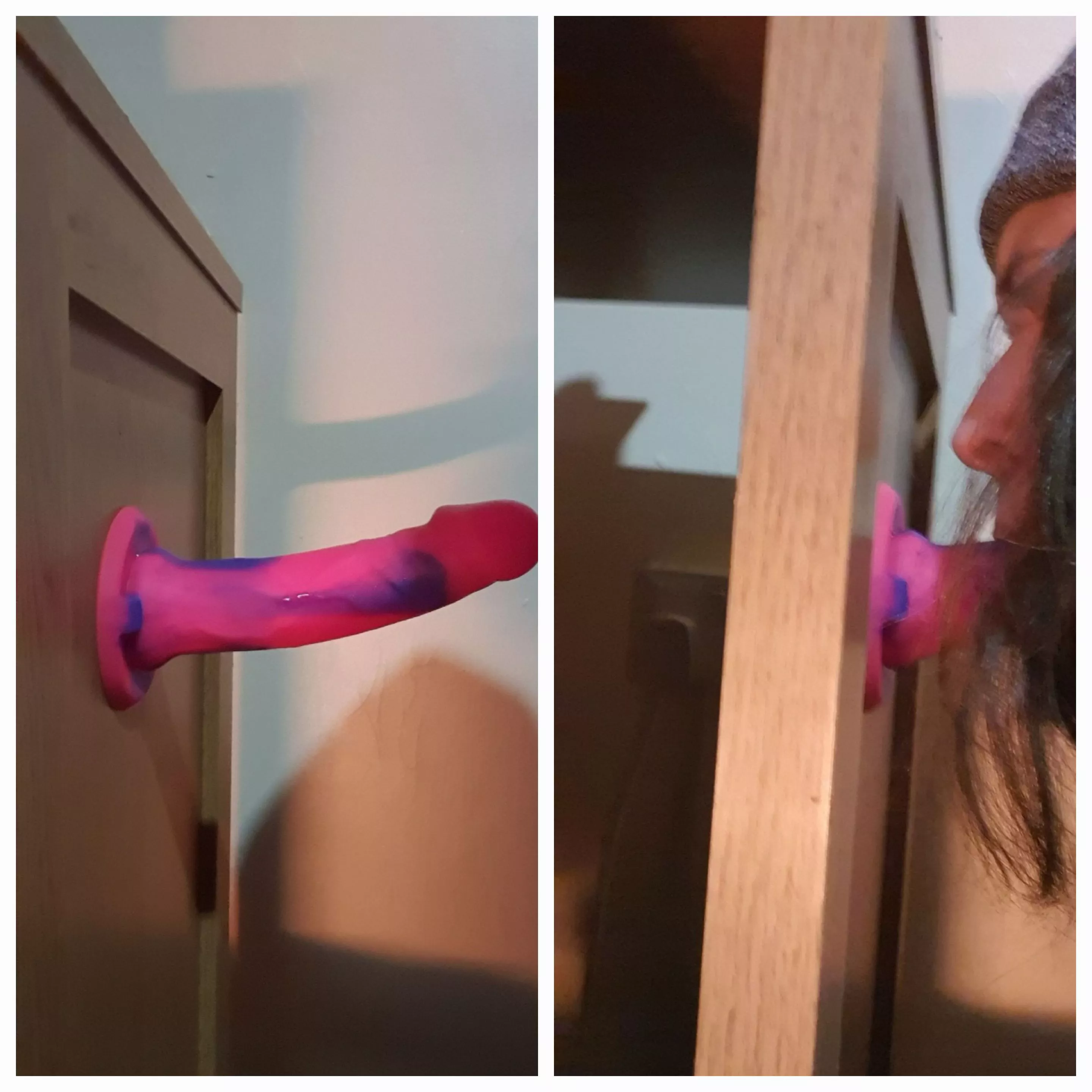 deep throating a dildo (OC)