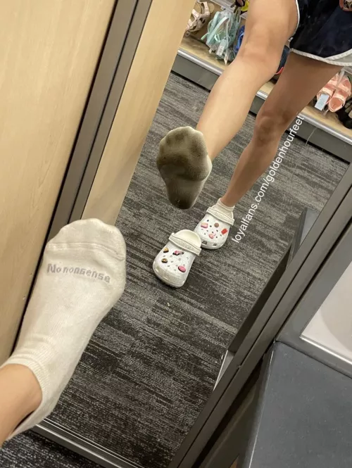 Dirty ankle socks😈